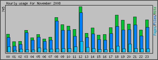 Hourly usage