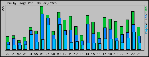 Hourly usage