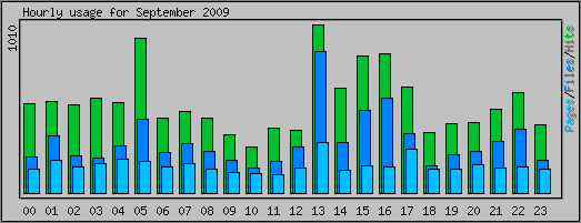Hourly usage