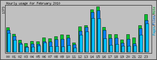Hourly usage