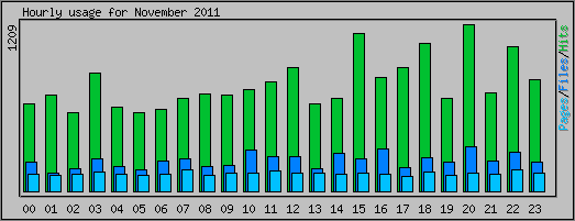 Hourly usage