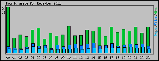 Hourly usage