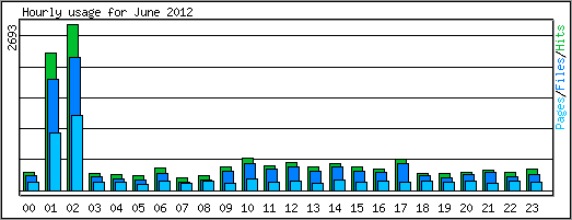 Hourly usage