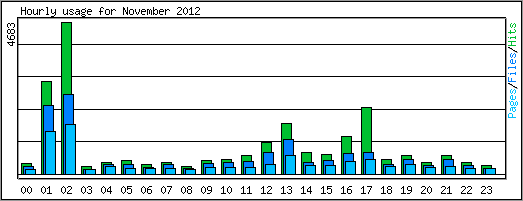 Hourly usage