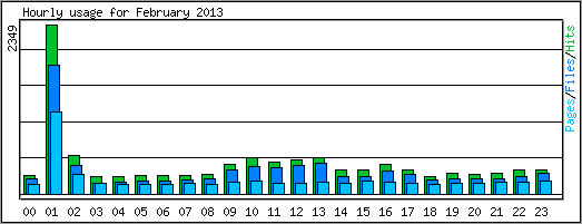 Hourly usage