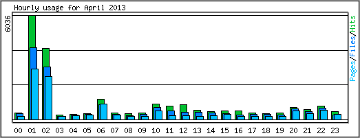 Hourly usage