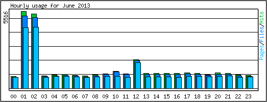 Hourly usage
