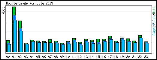 Hourly usage