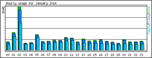 Hourly usage