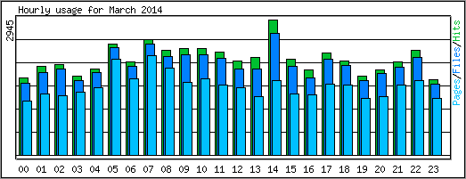 Hourly usage