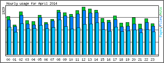 Hourly usage