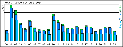 Hourly usage