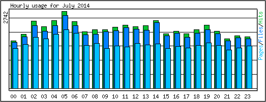 Hourly usage