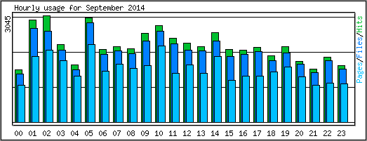 Hourly usage