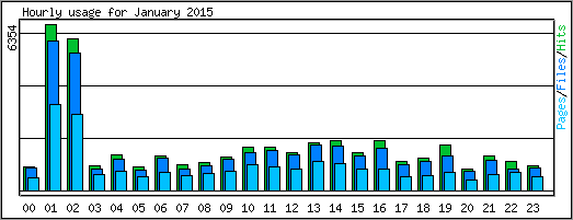 Hourly usage