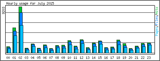 Hourly usage