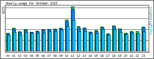 Hourly usage