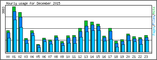Hourly usage