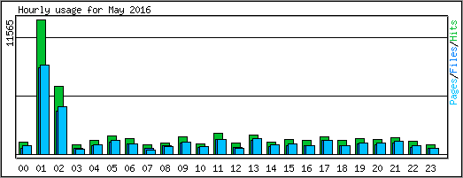 Hourly usage