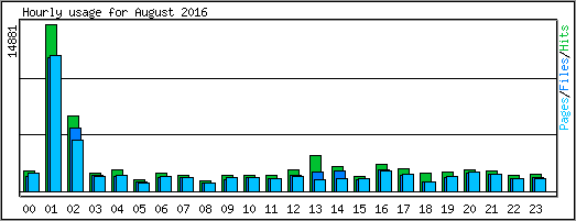 Hourly usage