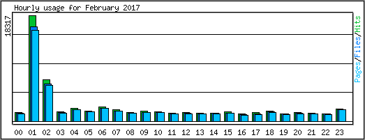 Hourly usage
