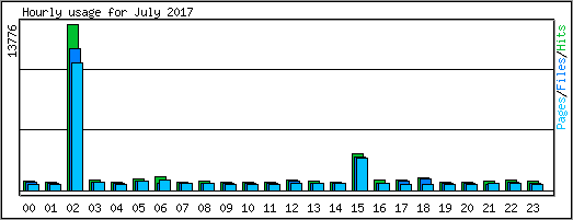 Hourly usage