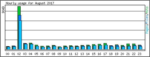 Hourly usage