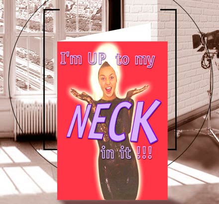 i'm up to my neck in it!!!